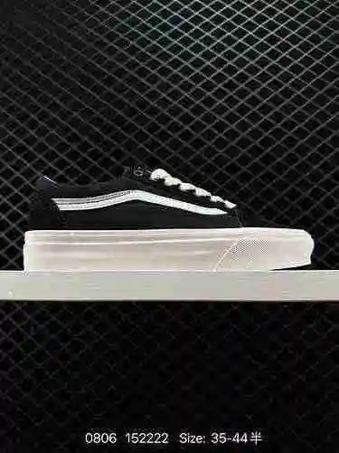 Vans Official Old Skool Little White Shoes Fresh Salt Clean Fit Zapatos de hombre Zapatos de mujer Z