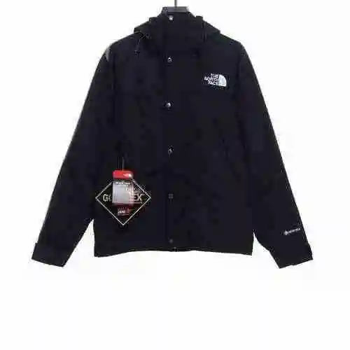 North Contrast Panel Charge Coat