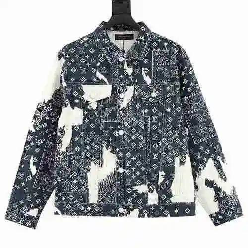 Chaqueta vaquera con flores de anacardo 1V