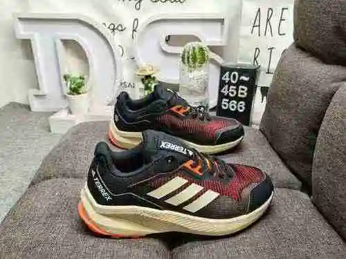 566DAdidas ADO Terrex Agravic breathable mesh cushioning and wear-resistant sports shoes Mountaineer