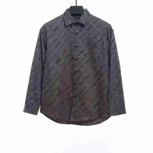 Balenciaga Classic AOP LOGO Shirt
