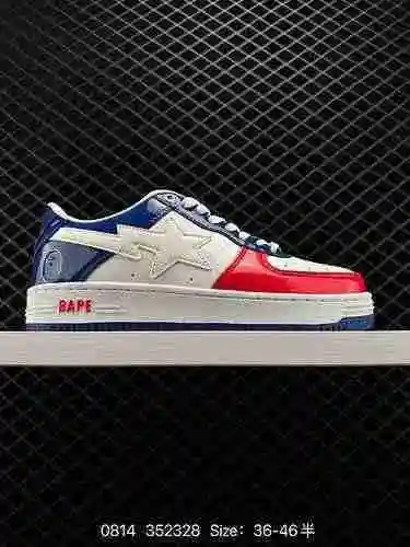 140 Nippon Riharajuku, la marca de moda A Bathing Ape, EasyApe BAPE Sk8 Sta Low SK8, zapatos deporti