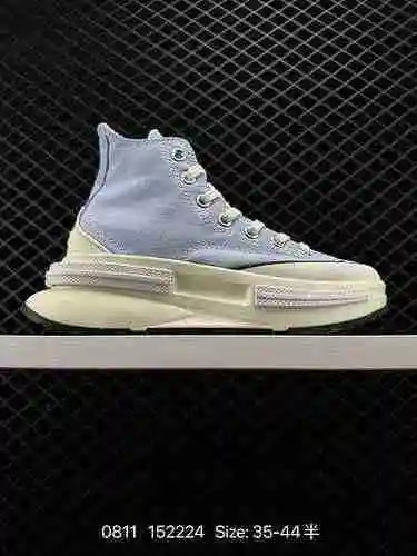 Lanzamiento de 2 nuevos productos CONVERSE Zapatos oficiales de suela gruesa tipo sándwich para homb