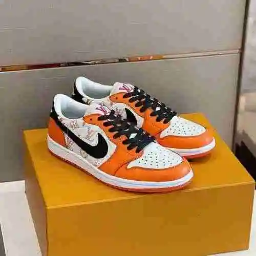 Marca LV Co * Código de calzado para hombre: 0328B60 Tamaño: 38-45 (45 se puede personalizar)