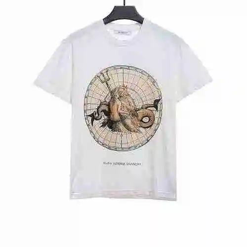 Givenchy Poseidon Print Short Sleeve