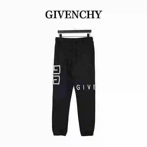 Givenchy/Givenchy 22ss Four Palace Plague Logo Embroidered Guards Pants