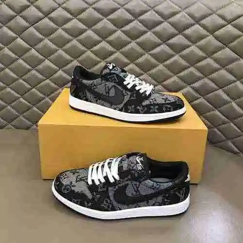 Marca LV Co * Código de calzado para hombre: 0328B60 Tamaño: 38-45 (45 se puede personalizar)