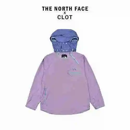 THE NORTH FACE xCLOT Co branded SS23 Logo Embroidered Hooded Windproof Jacket Sun Shield
