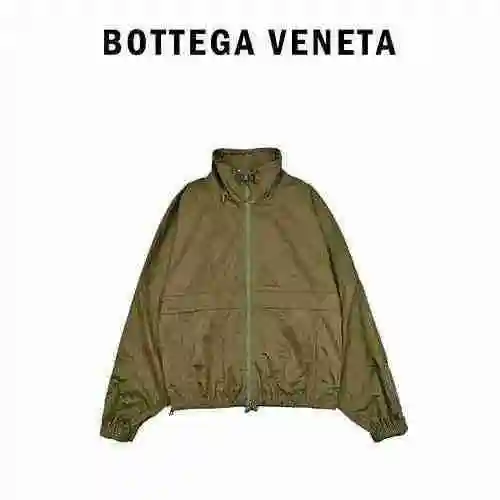 Bottega Veneta BV Outdoor Functional Woven Standing Collar Sports Set Coat