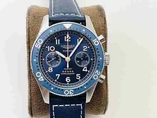 Reloj Longines para hombre con movimiento mecánico original totalmente automático, caja de acero de 