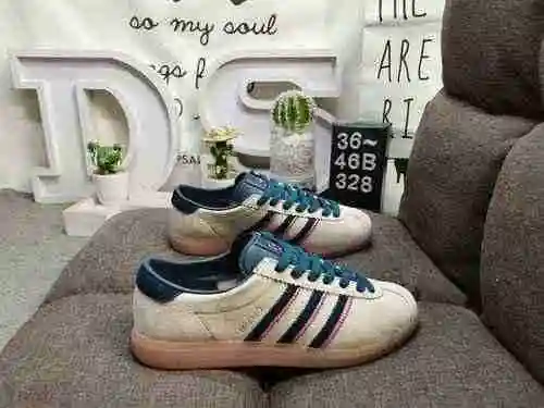328DAdidas MALMO Clover Trend Casual, Lightweight, Durable, Anti slip, Low top Plate Shoes with Exce