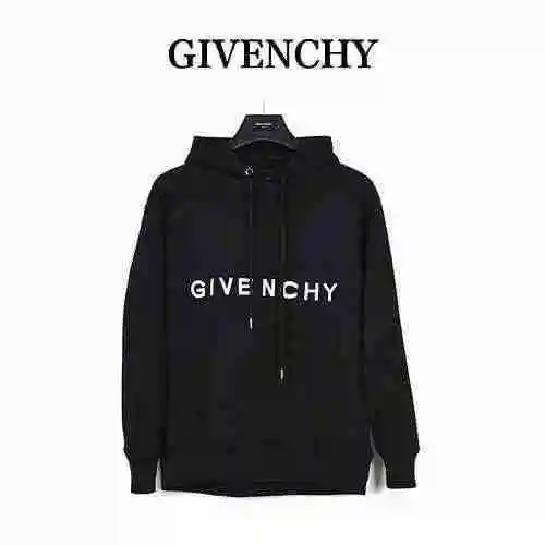Givenchy/Givenchy 22ss Four Palace Plague Logo Embroidered Hoodie