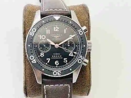 Reloj Longines para hombre con movimiento mecánico original totalmente automático, caja de acero de 