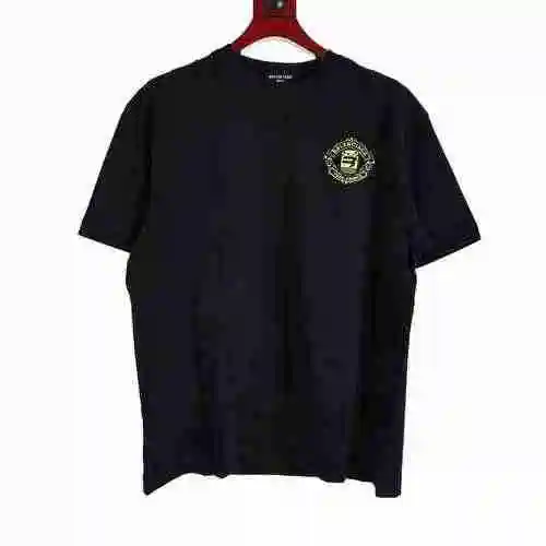 Balenciaga Balenciaga BLCG 23SS Emblem Embroidered Short Sleeve T-shirt