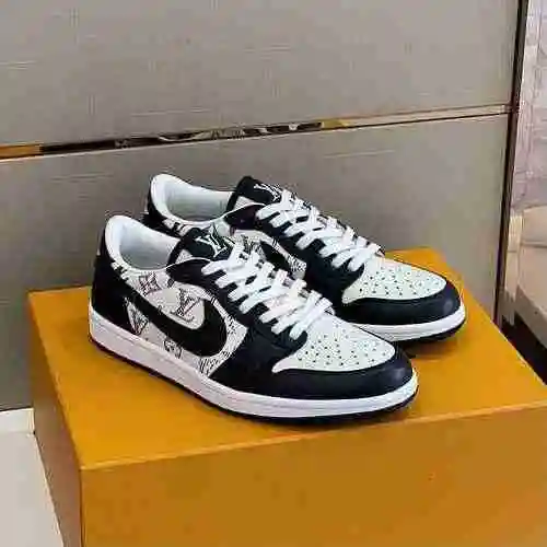 Marca LV Co * Código de calzado para hombre: 0328B60 Tamaño: 38-45 (45 se puede personalizar)
