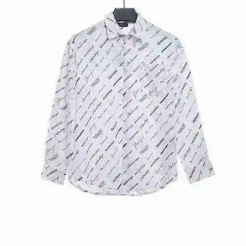 Balenciaga Classic AOP LOGO Shirt