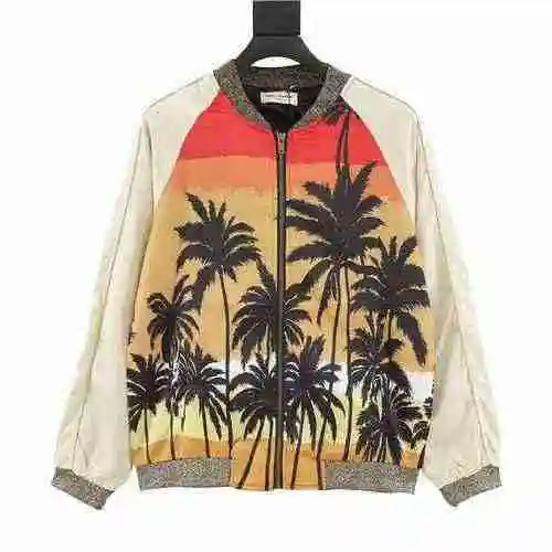 Saint Laurent YSL Coconut Zipper Gold Ribbon Coat