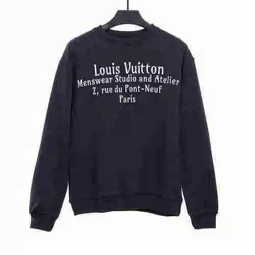 Sudadera LV Classic con estampado de eslogan
