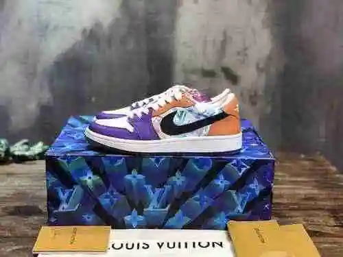 Marca LV Co * Código de calzado para hombre: 0328B60 Tamaño: 38-45 (45 se puede personalizar)