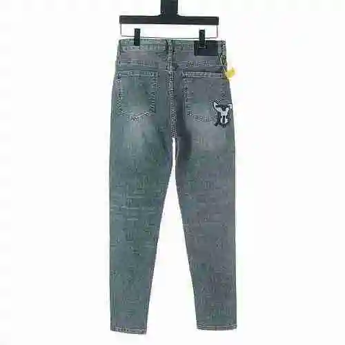Burberry/Burberry BBR Embroidered Rabbit Jeans