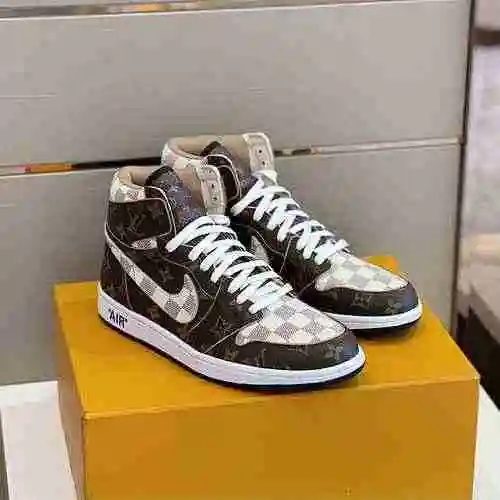 Marca LV Co * Código de calzado para hombre: 0328B70 Tamaño: 38-45 (45 se puede personalizar)