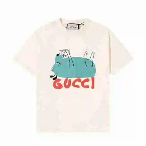 Gucci Gucci Estampado Animal Manga Corta