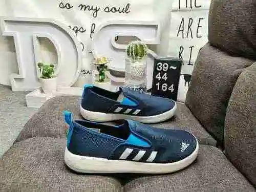 164D/Adidas B SLIP-ON DLX Authentic Lazy One Step Casual Shoes