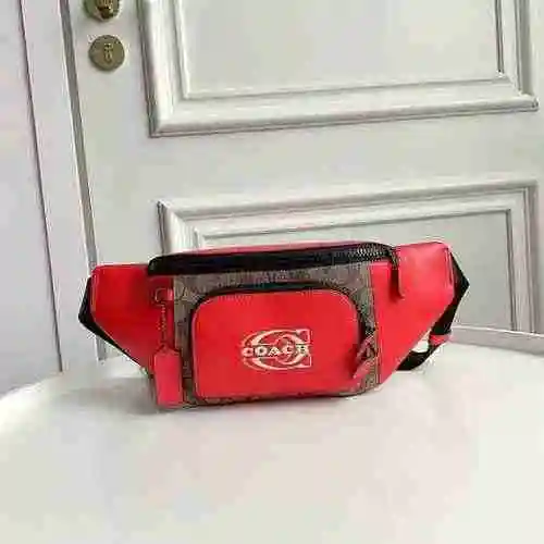La riñonera exclusiva para hombres adopta una bolsa de regalo de entrega de alta calidad de piel de 