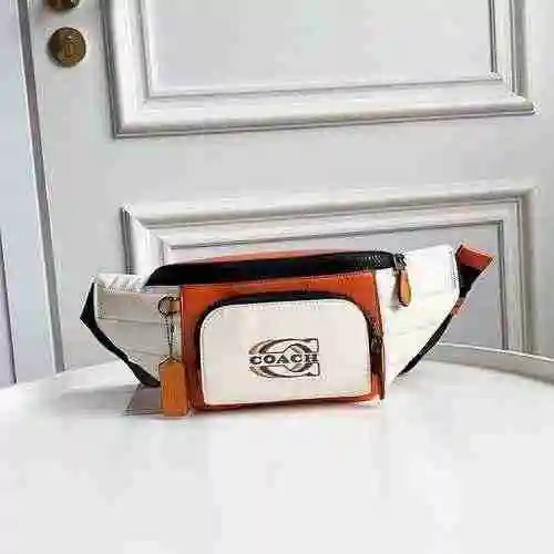 La riñonera exclusiva para hombres adopta una bolsa de regalo de entrega de alta calidad de piel de 