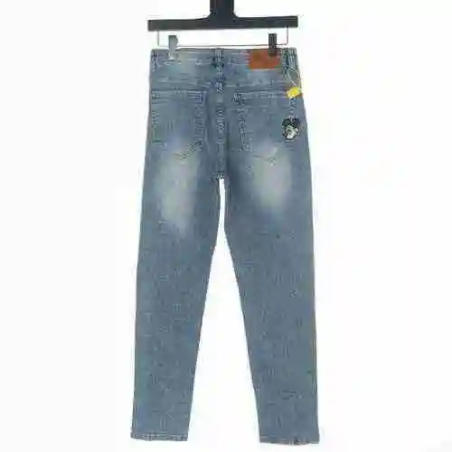 Gucci/Gucci GUC Vaqueros bordados de Mickey Mouse