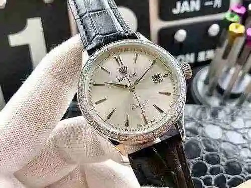 Reloj Rolex para hombre combinado con movimiento mecánico original completamente automático Caja de 