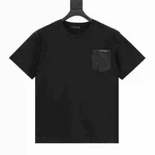 Prada/Prada Camiseta De Manga Corta Con Logo De Bolsillo Clásico