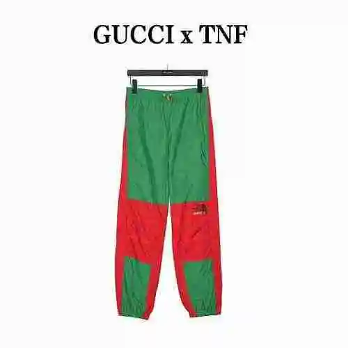 Pantalones de algodón con la marca The North Fac * x Gucc * Co