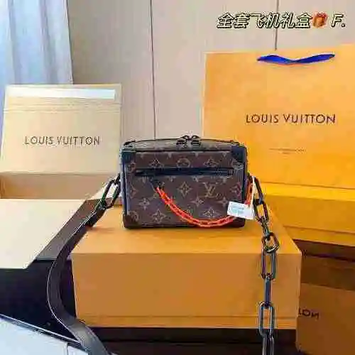 Bolso de cadena exclusivo para hombre hecho de material de lona importado, bolsa de regalo de entreg