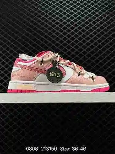 25 zapatos de tabla informales con parte superior baja y correa Robinson SB personalizados Nk Dunk L