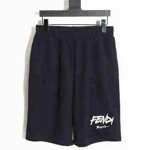Fendi 23SS embroidered letter shorts
