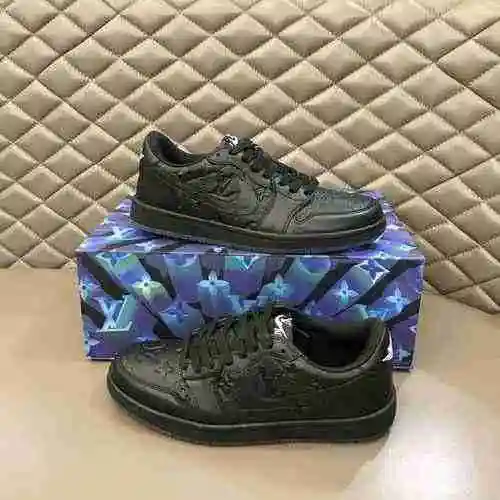 Marca LV Co * Código de calzado para hombre: 0328B60 Tamaño: 38-45 (45 se puede personalizar)