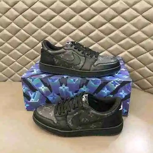 Marca LV Co * Código de calzado para hombre: 0328B50 Tamaño: 38-45 (45 se puede personalizar)