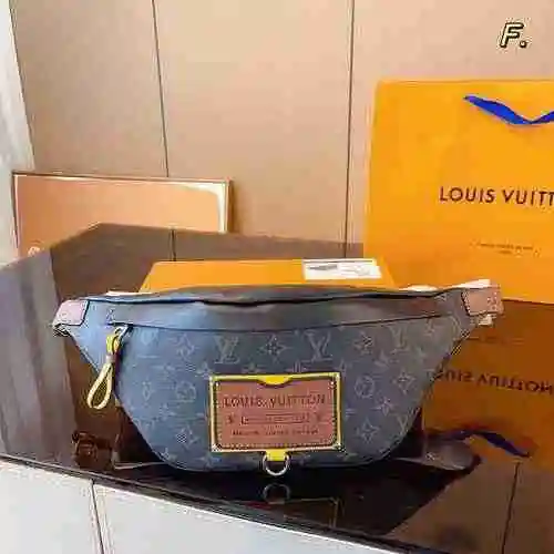 Riñonera exclusiva masculina hecha de material de lona importado, bolsa de regalo de entrega de alta