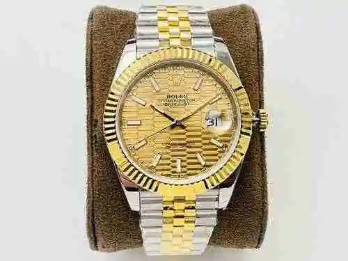 Reloj Rolex para hombre combinado con movimiento mecánico original completamente automático Caja de 