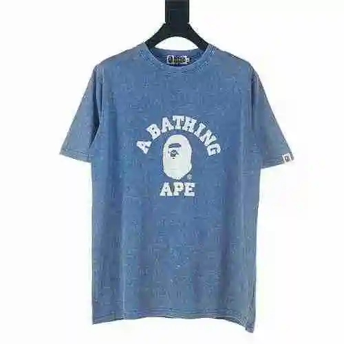 BAPE Ape Head Fried Snowflake Short Sleeve T-shirt