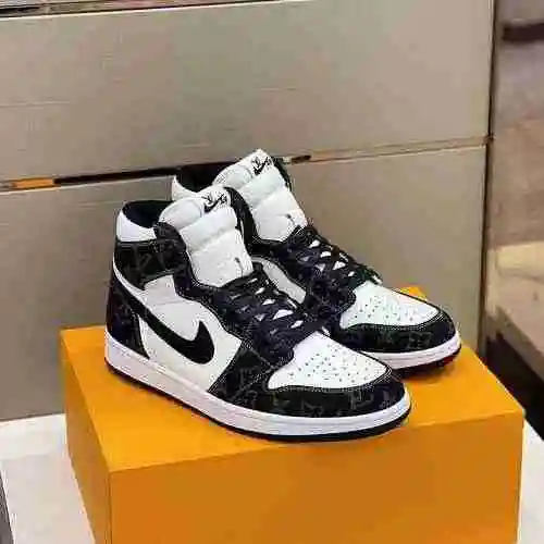 Marca LV Co * Código de calzado para hombre: 0328B70 Tamaño: 38-45 (45 se puede personalizar)