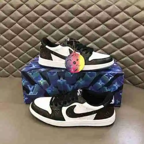 Marca LV Co * Código de calzado para hombre: 0328B50 Tamaño: 38-45 (45 se puede personalizar)