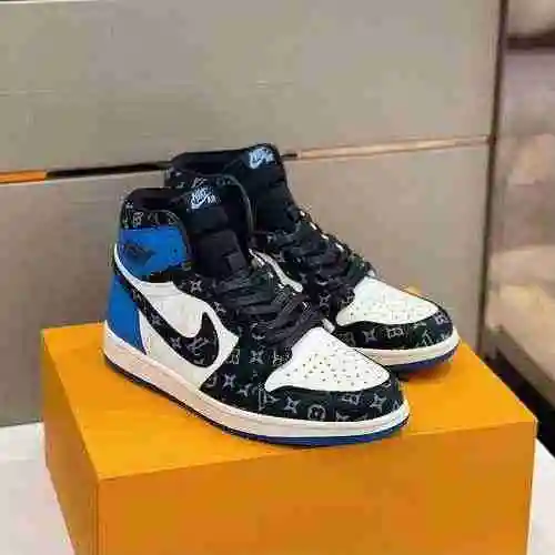 Marca LV Co * Código de calzado para hombre: 0328B70 Tamaño: 38-45 (45 se puede personalizar)