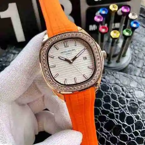 Reloj Patek Philippe para hombre combinado con movimiento mecánico original completamente automático