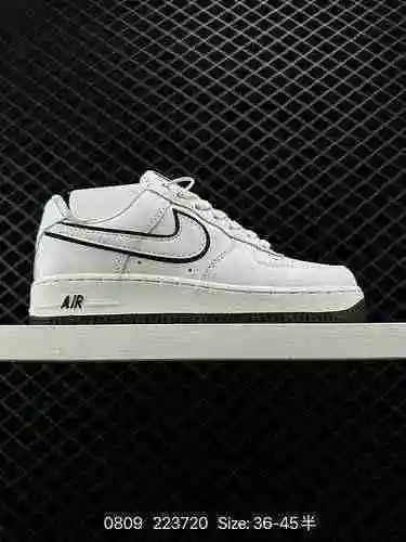 Auténtica zapatilla deportiva casual y versátil Nike Air Force Low Air Force One Low. El rendimiento
