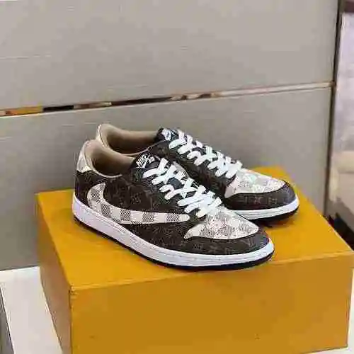Marca LV Co * Código de calzado para hombre: 0328B60 Tamaño: 38-45 (45 se puede personalizar)