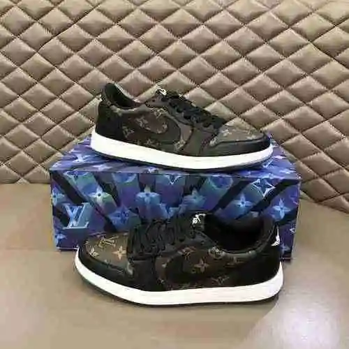 Marca LV Co * Código de calzado para hombre: 0328B50 Tamaño: 38-45 (45 se puede personalizar)