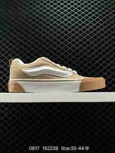 Mocasines Vans Knu-Skool VR3 LX de la serie Kempel Julian de zapatos deportivos casuales vulcanizado