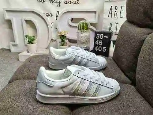 405DAdidas Three Leaf Grass Originals Superstar Shell Head Classic Versatile Casual Sports Board Sho